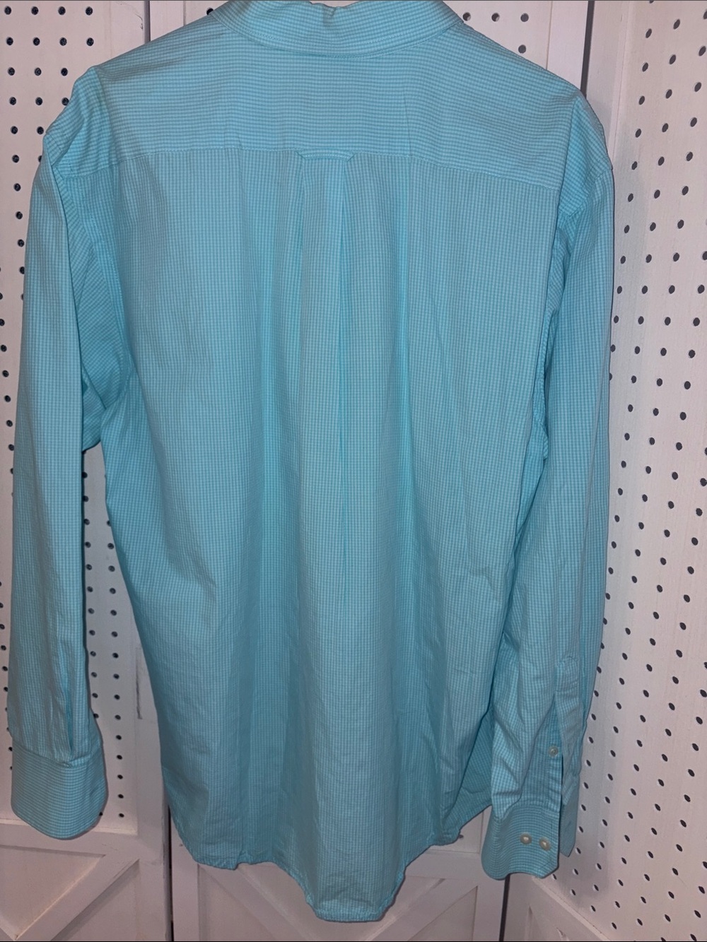 Izod Button-Down Check Summer Shirt - Picture 2 of 5